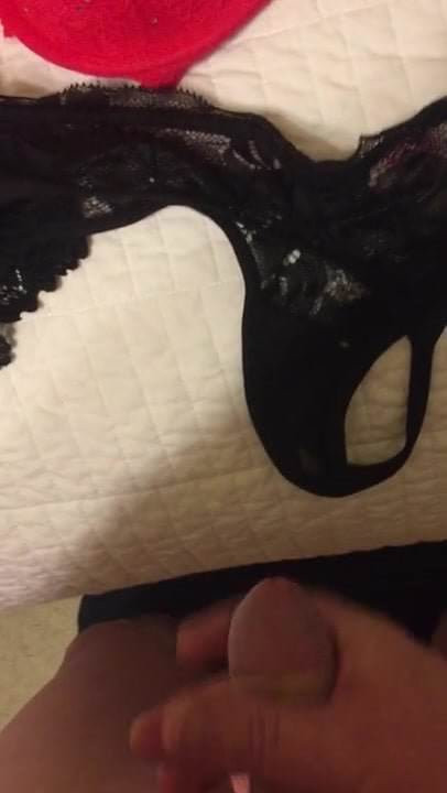 Worn Panties cum