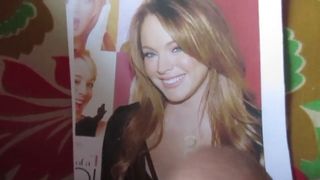 Трибьют спермы для Lindsay Lohan 5