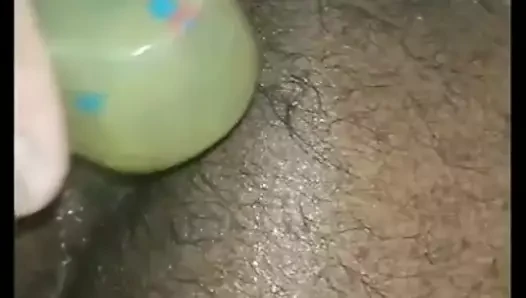 siyah adam ile yapay penis