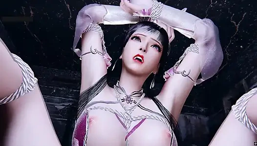 Изогнутый в коде: 3D сирена - 3D анимация, хентай