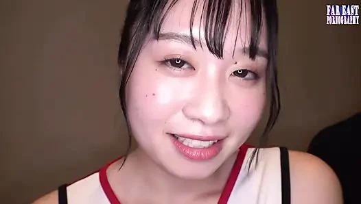 Slick Oil Soaked Gulp with a Smiling F Cup Tease in a Full Body Slippery Feast Part.5