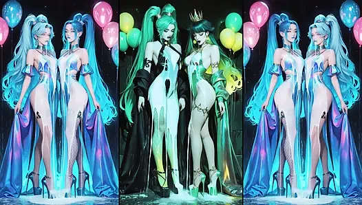 Animes dicrot, ciuman sperma dan telan sperma