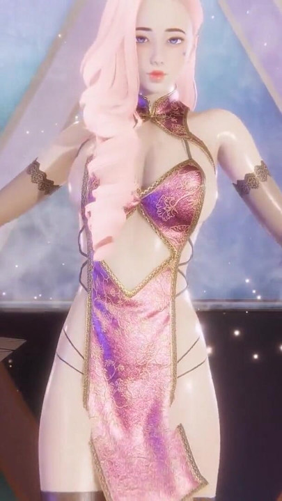 MMD MINNIE - Cherry Sky - Seraphine Sexy Kpop Dance League of Legends Hentai Sem censura 4K 60FPS | Clipe 1