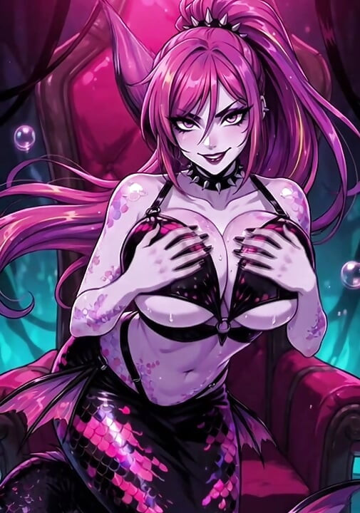 Animated Dominatrix Mermaid Big Tits Smoking Instructions
