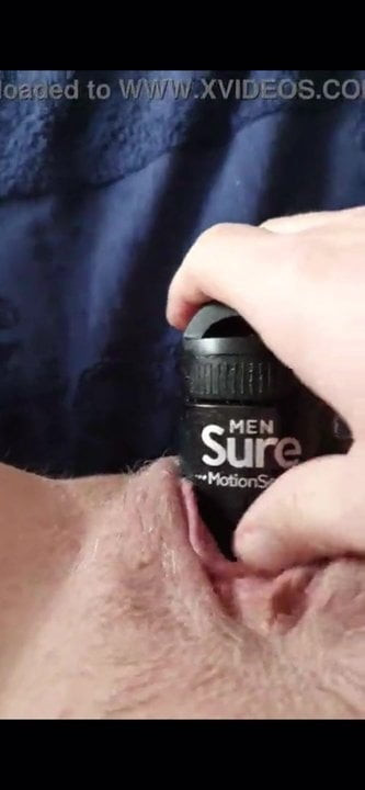 Deodorant can