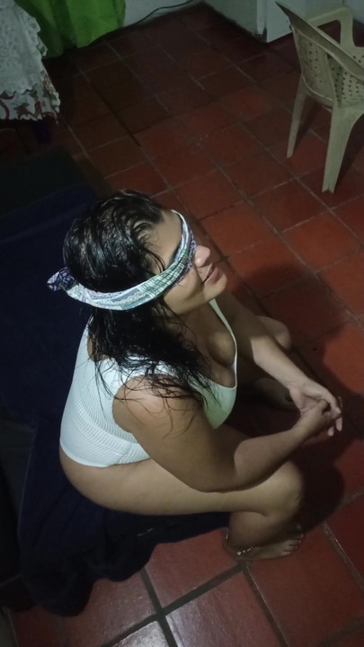 Stunning moment from "I play riddles with my stepmom and she sucks it until her face is full of cum"