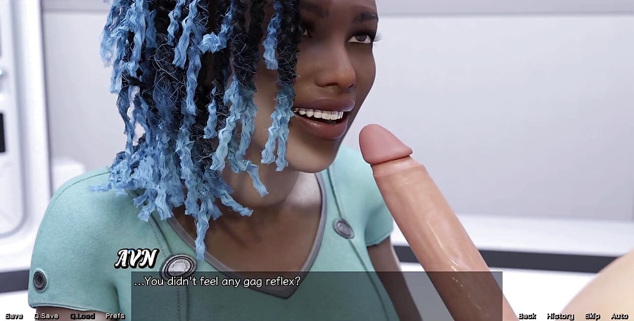Stranded in Space - Boquete quente de Vitiligo Girl