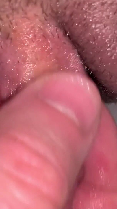 Super close-up of my trans man penis while I slowly masturbate | Clip 2