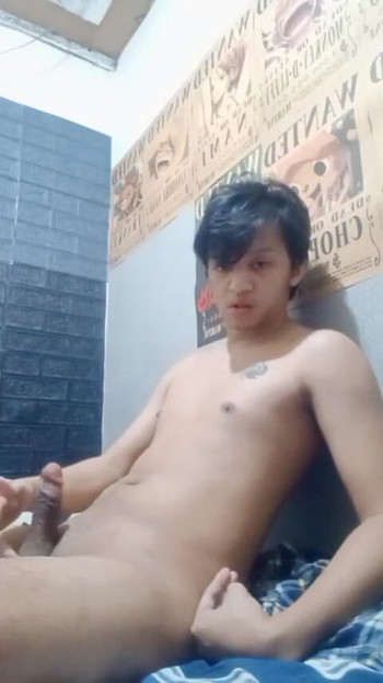 Iconic moment from "Asia Teen Boy Cums In His Brothers Sleeping Room"