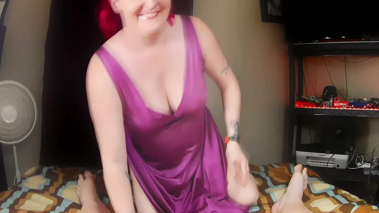 Big Tits MILF Sloppy Blowjob & Facial