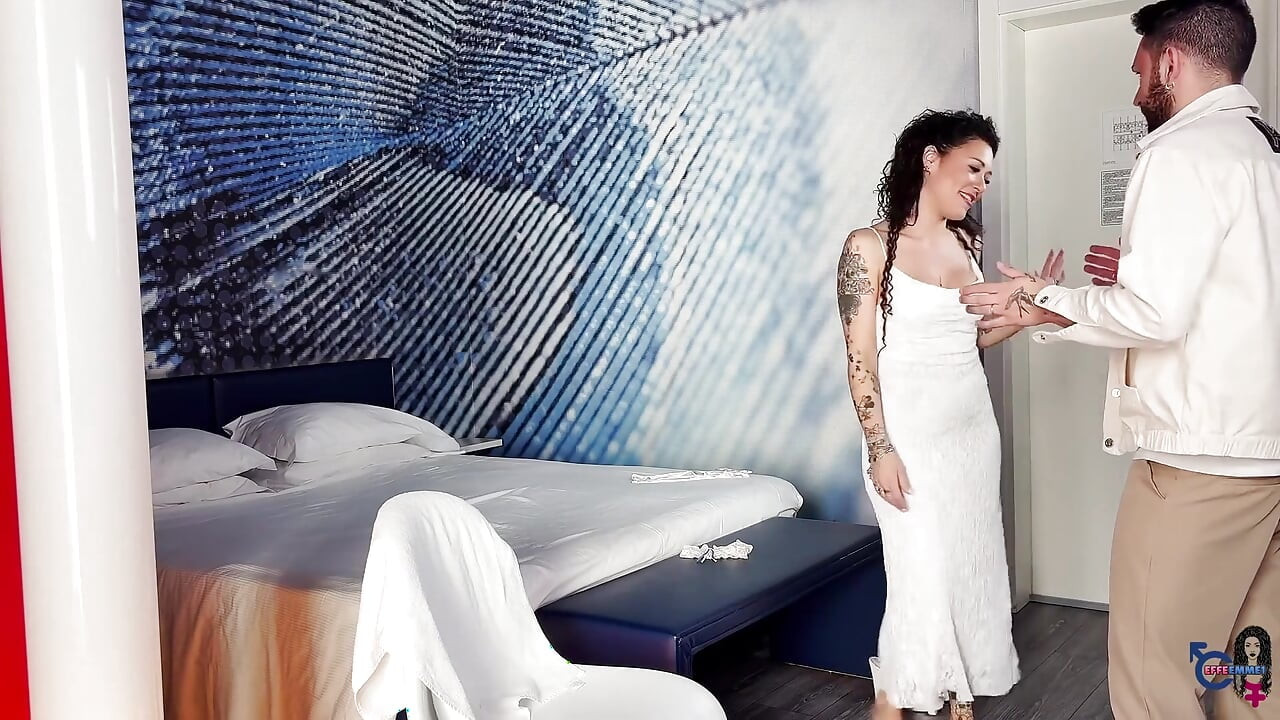 I Can't Go to the Altar with My Dress Cummed! the Troy Bride Cheats on Her Wedding Day!