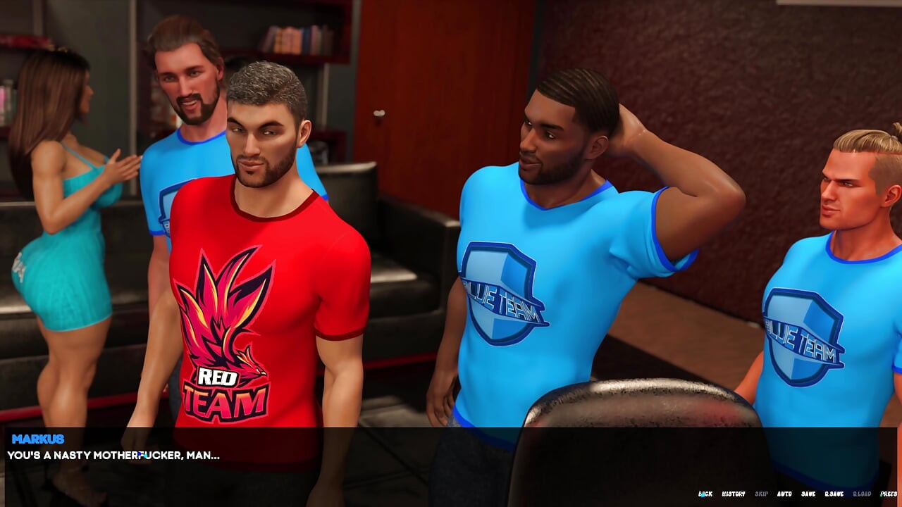 Bianca e Aaron em casamento insaciável parte 1