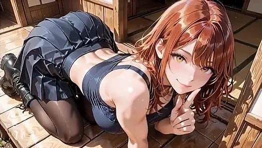 Explosive Hentai Onee-san session - große titten hüpfen, tropfender wahnsinn