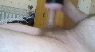 me wanking with fleshlight and cum shot