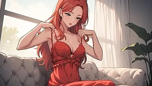 Teil 5 KI generierte Hentai-Inhalte, unzensiertes Video von 18-jährigem Hentai-Mädchen, 3D Cartoon auf nahaufnahme von Kiidzy Animates