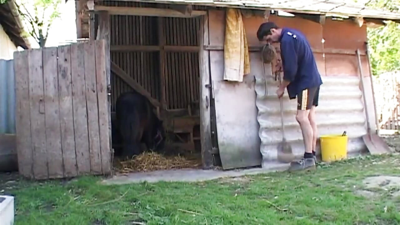 Big boobs blonde milf ass fucking in the farm