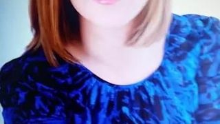 Sarah-Jane Mee (Sky News) Hommage au sperme