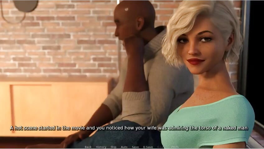 My Hotwife - Gameplay - Roleplay - First Time Chasity & Billy Orgy