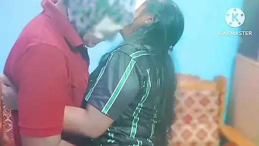 Wife's Stepsister Seduced Her Stepbrother in Law While He Is Teaching Her for Interview - Tamil Audio with Lustful Moaning