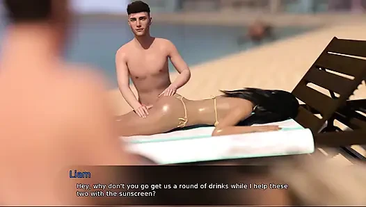 Resort der versuchung 10, ich liebe es, lotion auf sie möpse zu legen