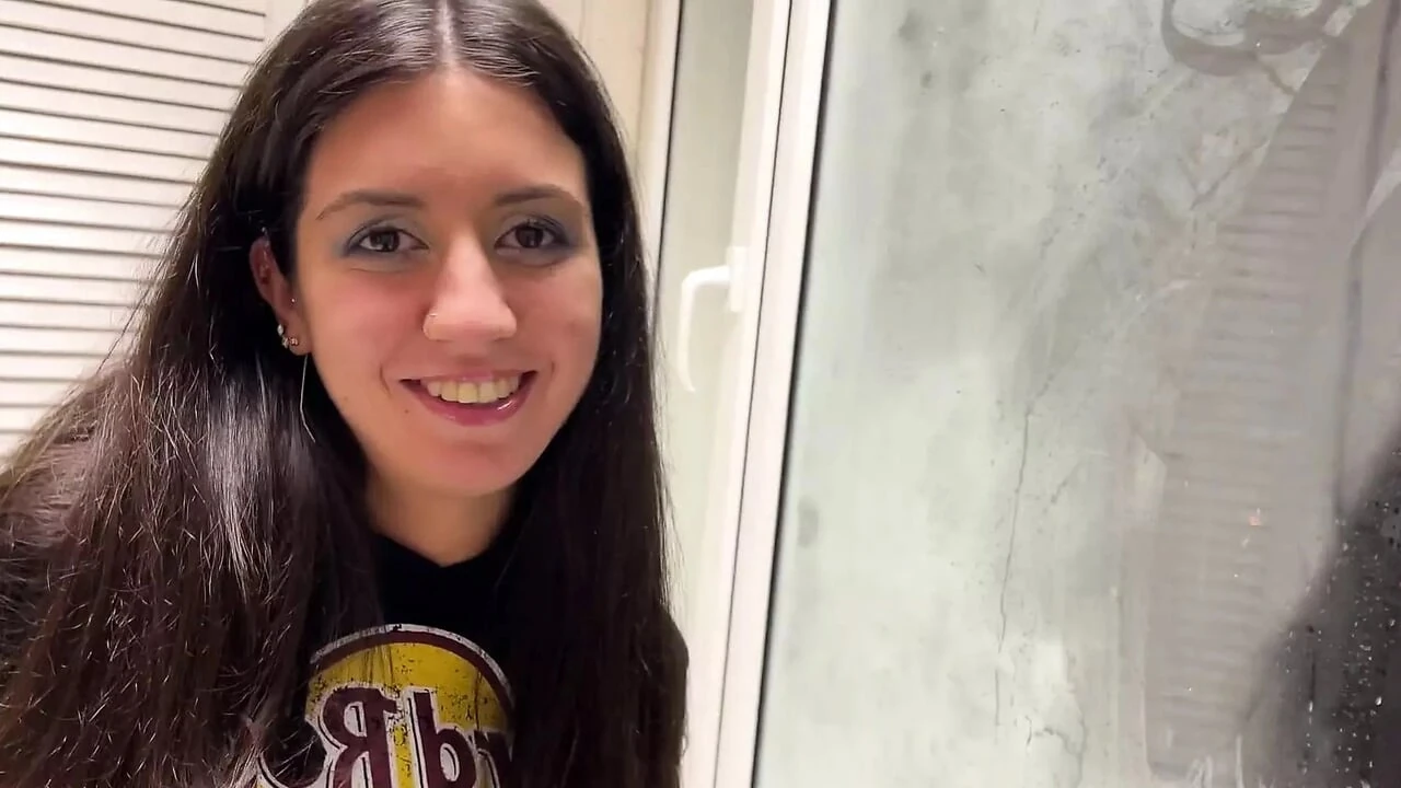 A Cute Girl at a Party Suggested Sex on the Balcony While Her Boyfriend Wasnt Looking.