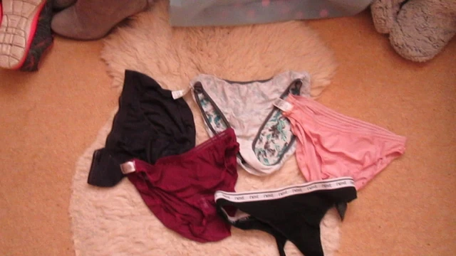 Panty wanking