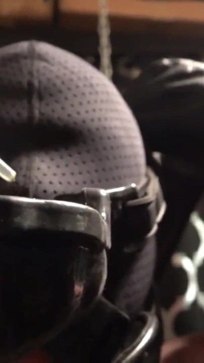 Male Slave Suspension and Cum Feeding with Piss Chaser | Clip 1