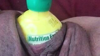 Zitronensaft-Flasche