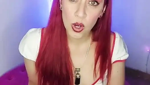 Peluit pendek meminta la enfermera gauchita untuk pendapat profesionalnya! JOI Sph Argentina