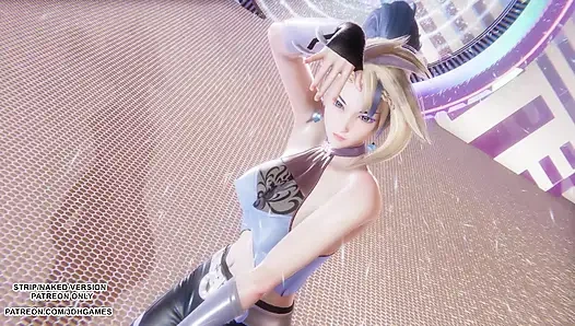 MMD Aespa - Drama - Akali sexy Kpop Dance Liga der Legenden hentai unzensiert 4K 60FPS