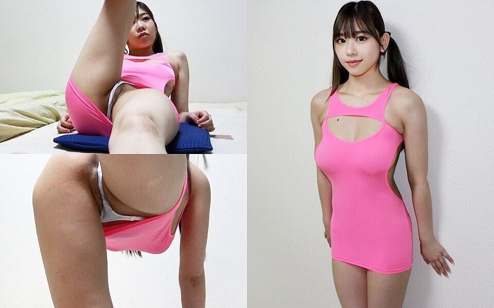 Fete apartament numai în Japonia țâțe mari Fetei sexy mini dress și micro chiloți tanga Wedgie Exercițiu