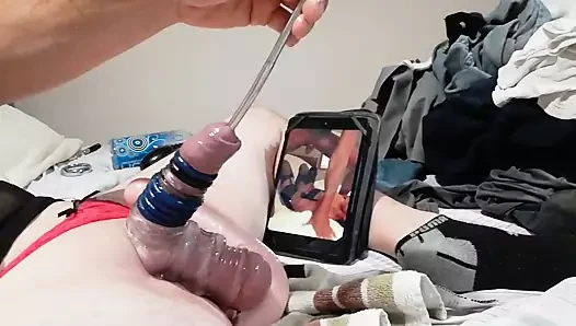 Hot jerk session