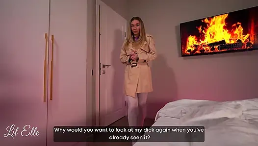 Случайный секс с сестрой моей подруги с большими сисечками - Lil Elle