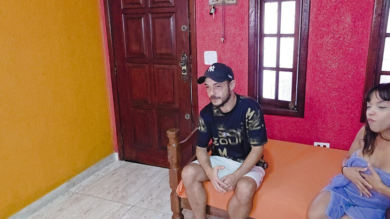 The Delivery Guy Arrives and We Can't Resist Having Sex with Him