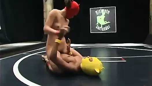 Gelbe kitty und crimson Ninja