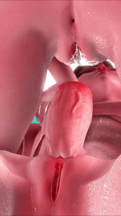 Spectacular moment from "Blondes and psychedelic sex (Part 6) Remastered - Animation"