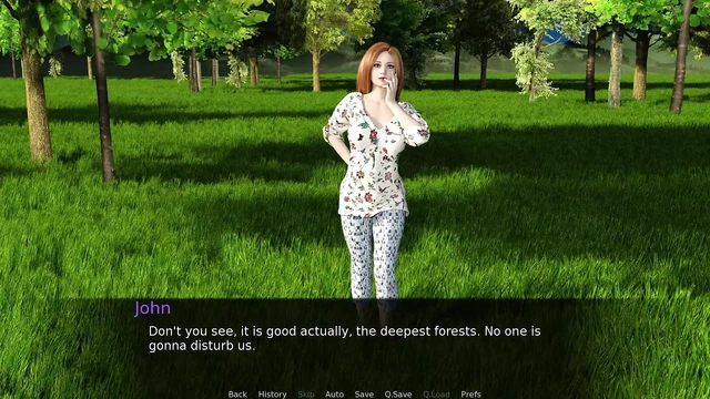 The Castaway Story: Sexy Ass Girl on the Grass in the Forest - Episode 18