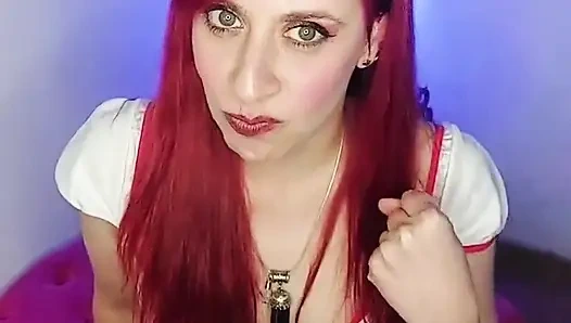 Peluit pendek meminta la enfermera gauchita untuk pendapat profesionalnya! JOI Sph Argentina