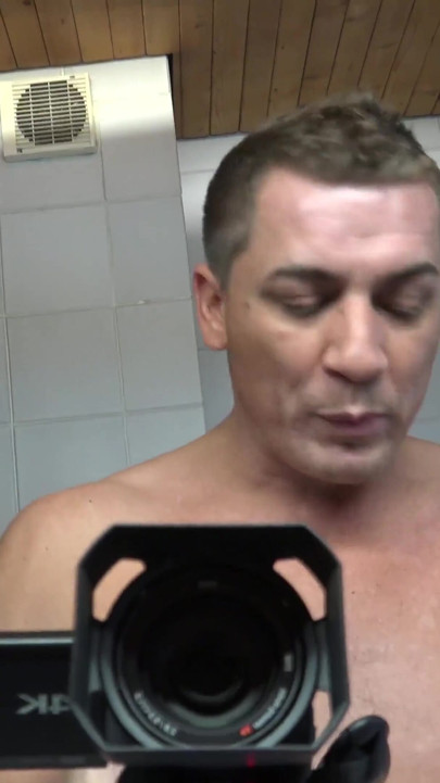 Dude shoots beauty's appetizing ass