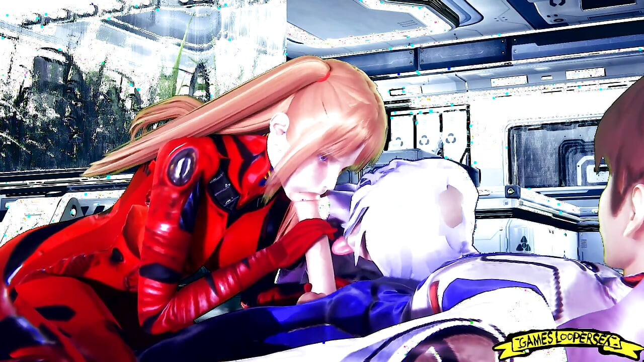 Nerv-trio 3D hentai Sfm