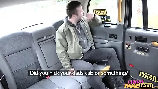 Female Fake Taxi - Petite Blonde Gives Great Sex