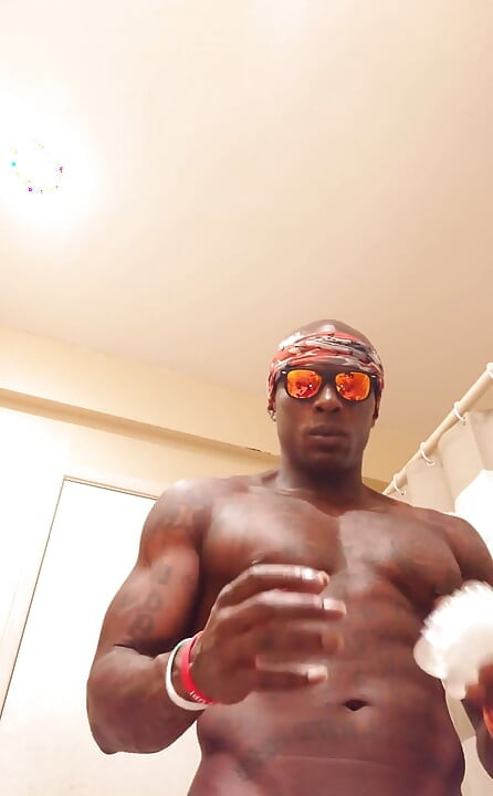 Big Black Hairy Cock Worship Hallelujah Johnson ( BBC Solo a Giant Orgie ) Tall Dark Chocolate Muscles Tattoos Hairy BBC Hallelu