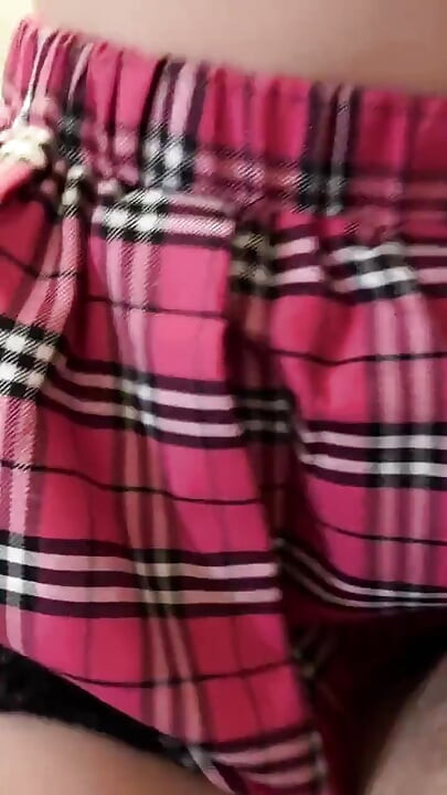 Animadora rosa en primer plano