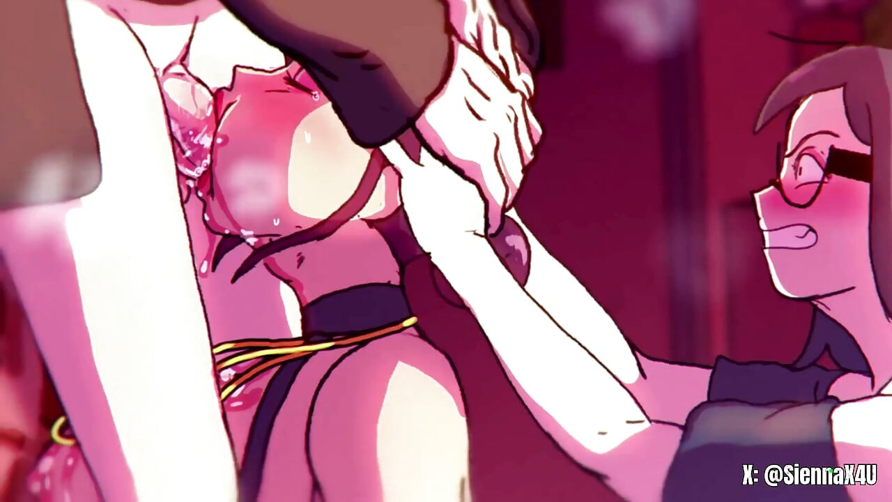 Animated threesome Creampie Fantasy – Hardcore Cartoon Scene