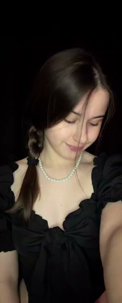 Virgin schoolgirl undresses on camera