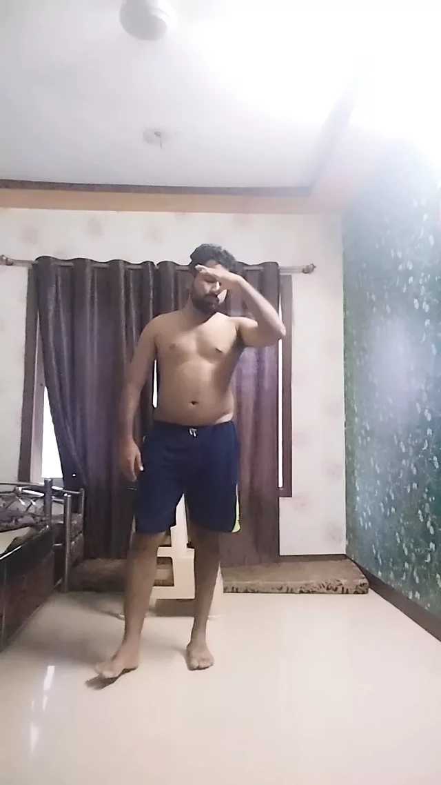 Indian boy workout