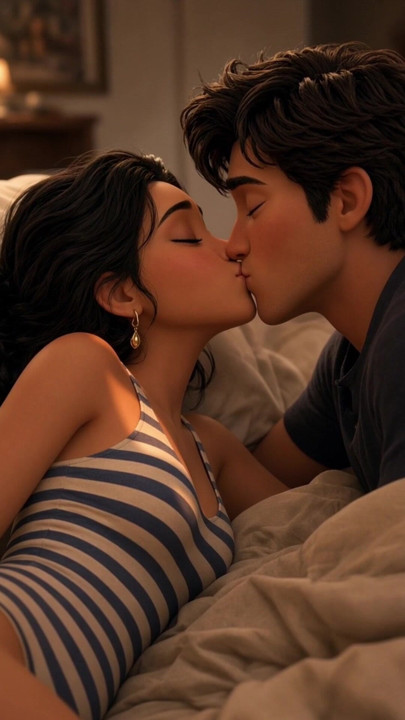 A Night of Passion & Romance Kiss