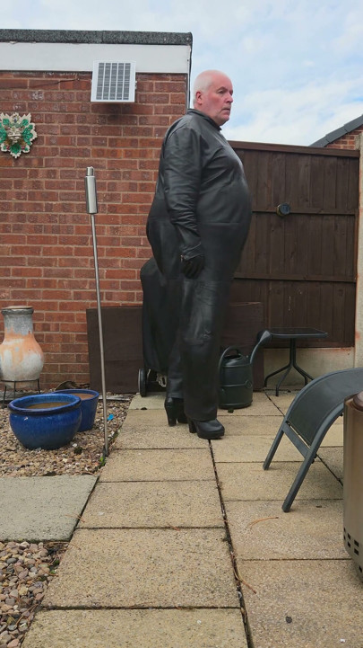 Leather Jumpsuit