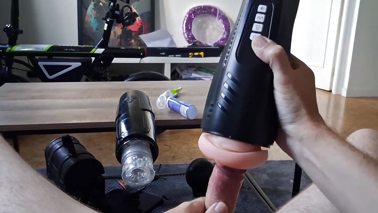 Handjob with Sex Toy