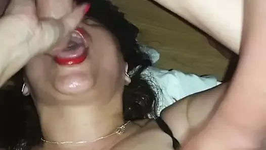 LewdCook makes her squirt while she is sucking